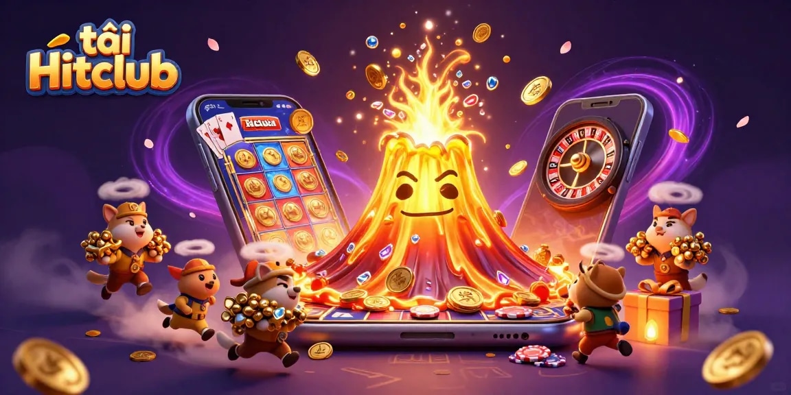 Engage in thrilling gameplay experiences with tải Hitclub, featuring vibrant casino elements and exciting treasures.