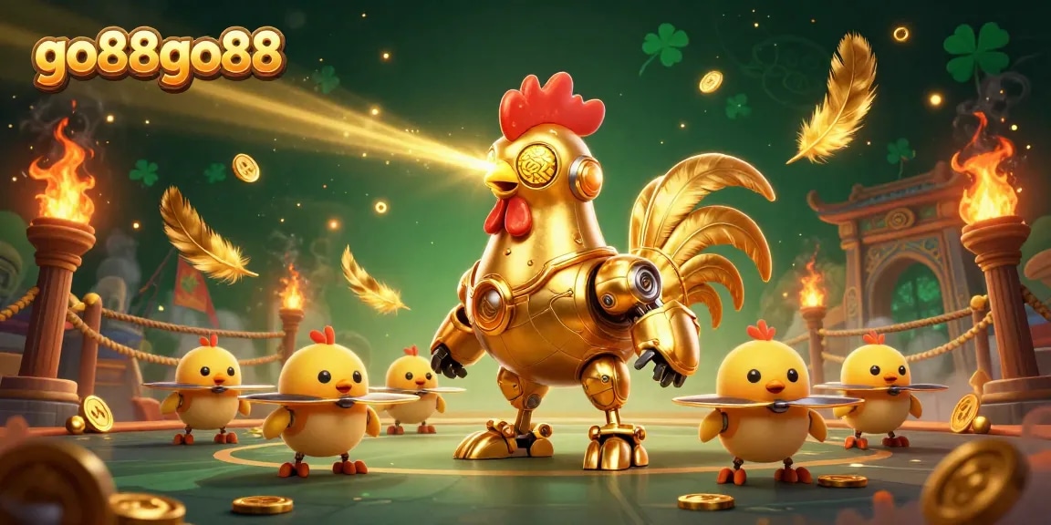 Win big with go88go88 in this dynamic 3D casino scene full of excitement and riches.