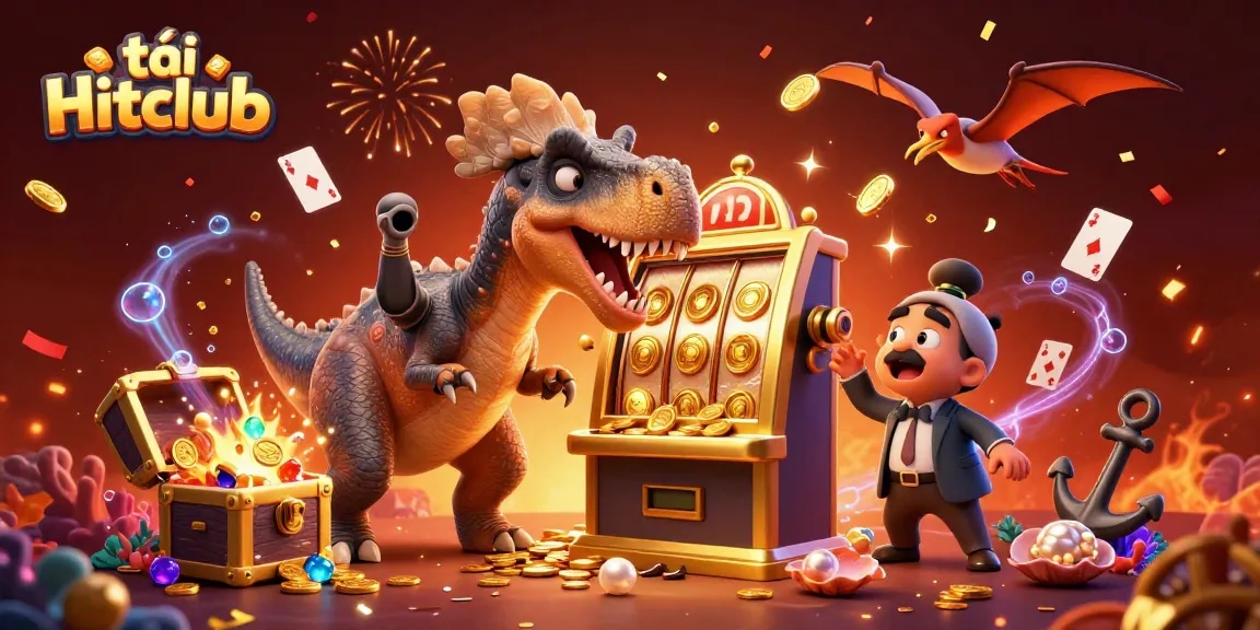 Engage in exciting gameplay and tải Hitclub now as pachycephalosaurus wins coins at the casino!