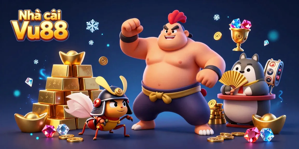 Engage with Nhà cái Vu88 in the enchanting realm of online gaming featuring rich treasures and dynamic elements.