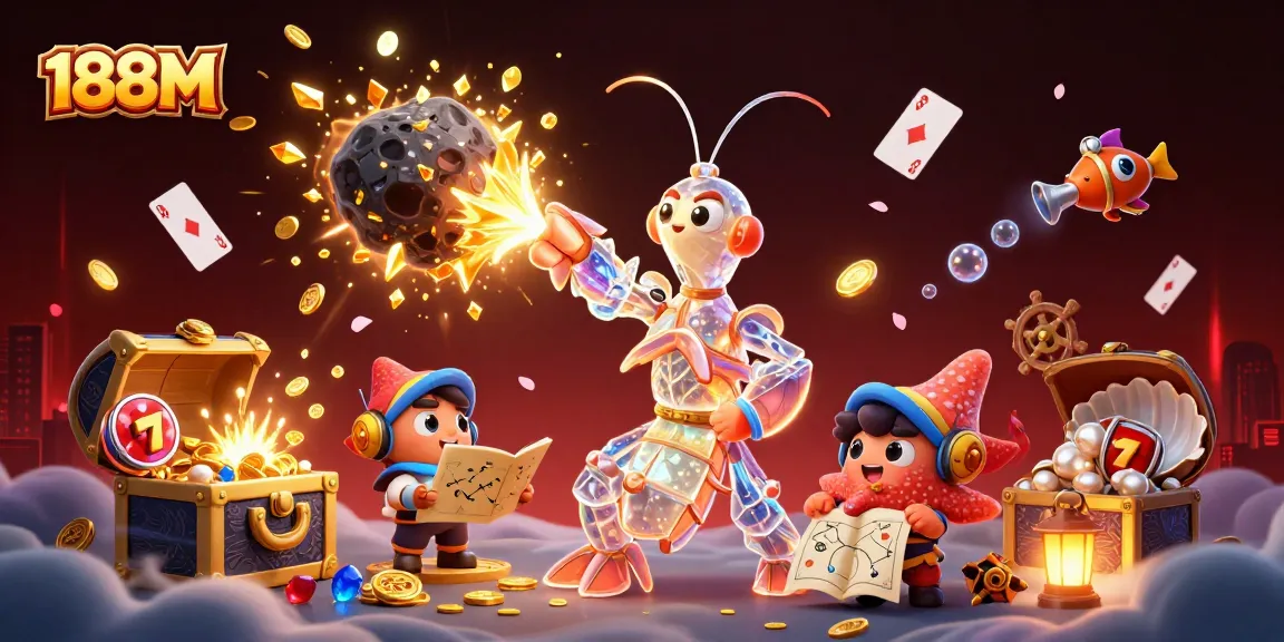 Experience thrilling gameplay at 188M with stunning visuals and exciting action-packed casino scenes.
