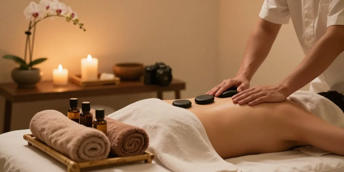 Experience an ALO 8 spa treatment with luxurious massage therapy in a serene setting.