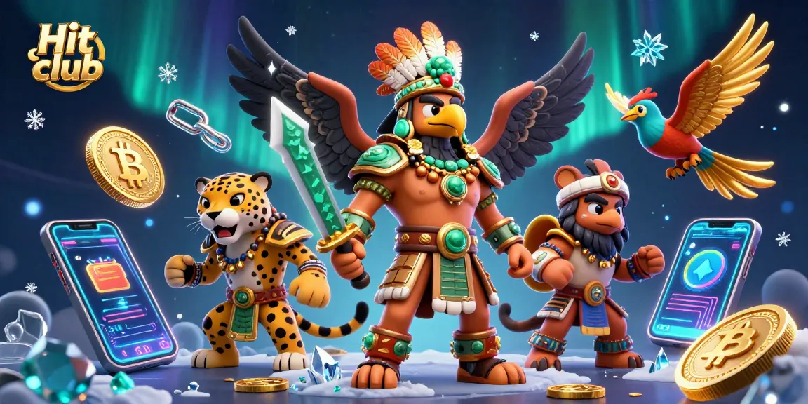 Engage in thrilling gaming adventures at Hit club, featuring vibrant characters and dynamic casino elements.