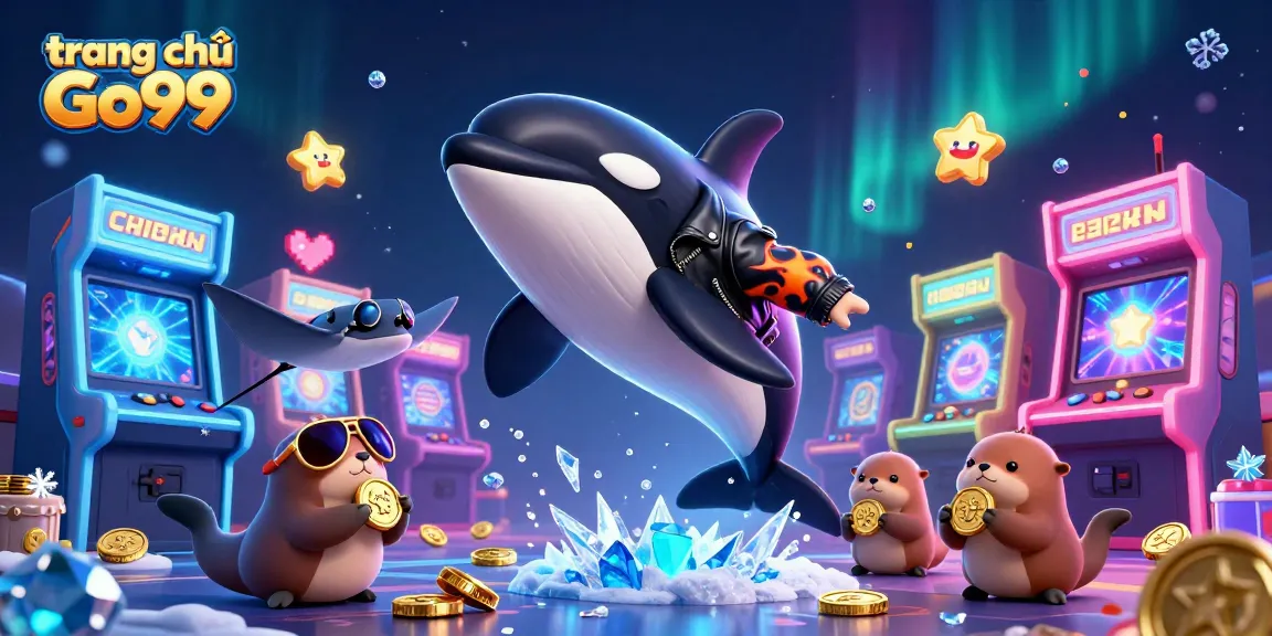 Experience the excitement of slots at trang chủ Go99 with vibrant characters and dynamic game elements.
