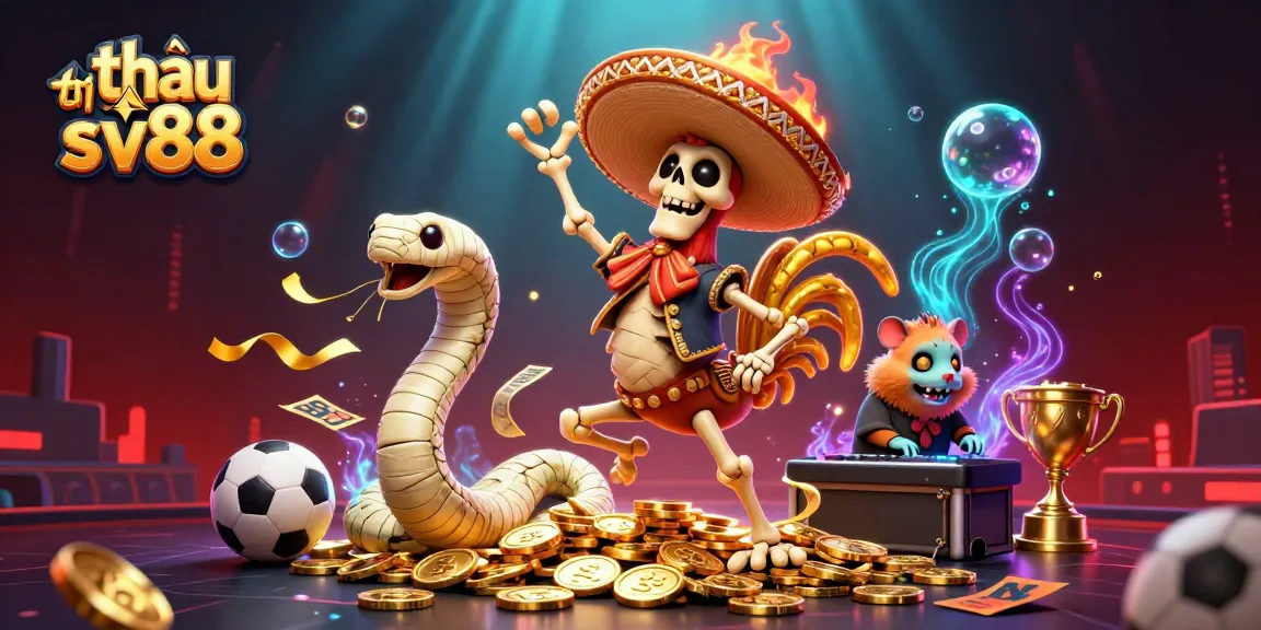 Experience thrilling sports betting with thể thao sv88, featuring dynamic characters and action-packed visuals.