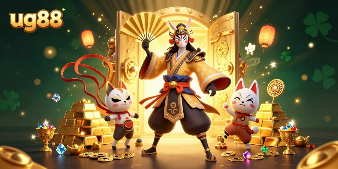 Experience thrilling gameplay at ug88 with dynamic casino elements and vibrant characters enhancing the atmosphere.