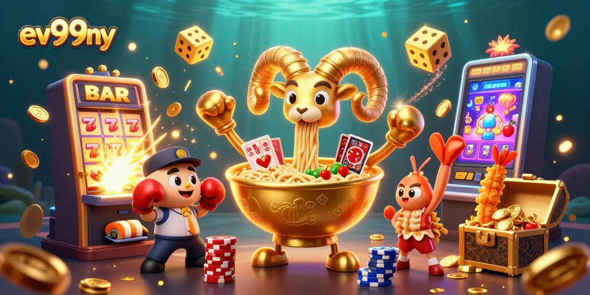 Engage with the ev99ny world featuring vibrant casino action with dynamic characters and jackpot excitement.
