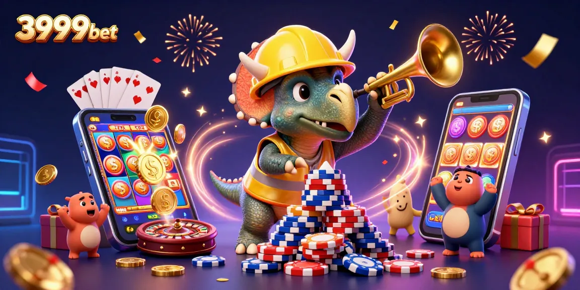 Celebrate winning moments at 3999bet with vibrant gaming activities and engaging characters.